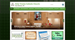 Desktop Screenshot of holytrinitysat.org